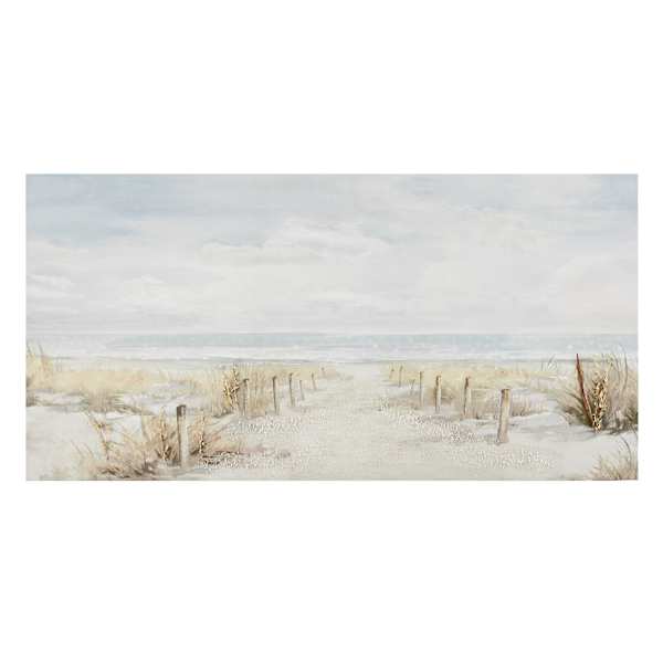 DNIEOTU Coastal Beach Scene Wall Decor 40x20