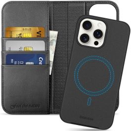 Shieldon MagSafe Compatible Leather Card Case
