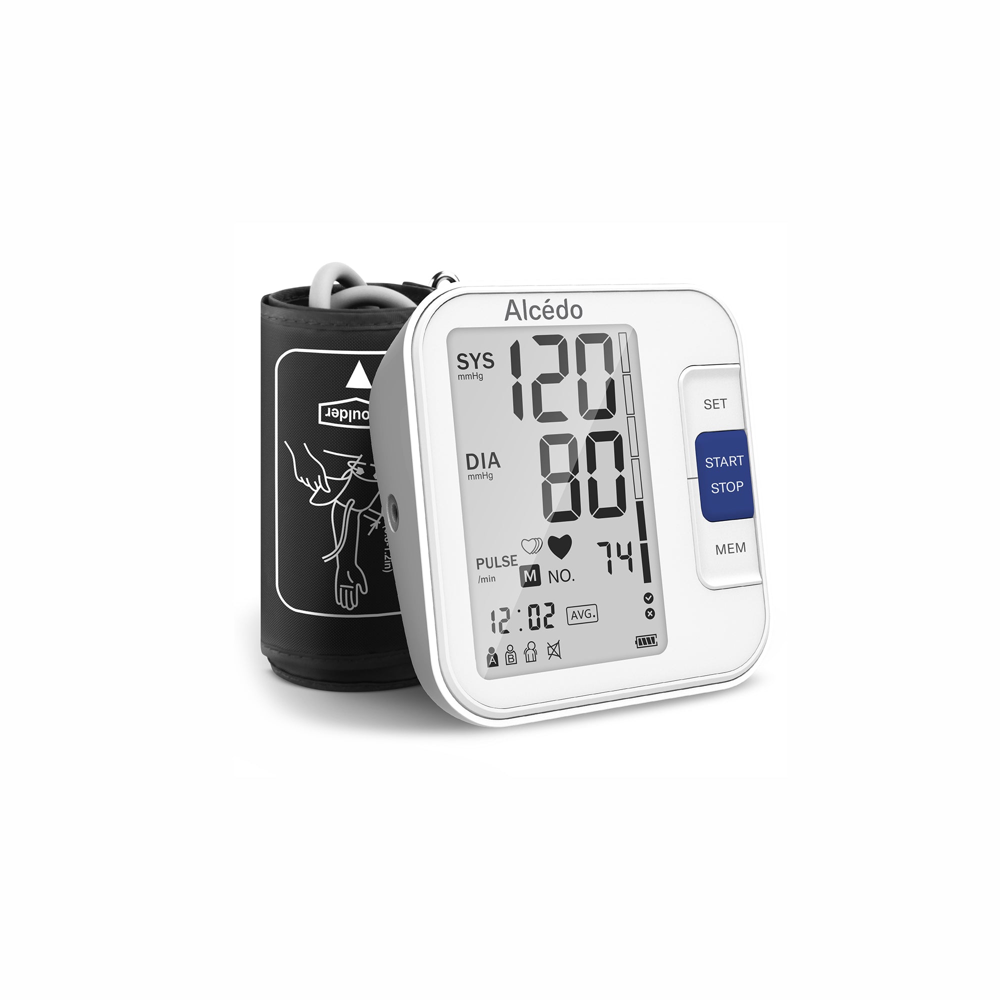 Alcédo Automatic Upper Arm Blood Pressure Monitor B21
