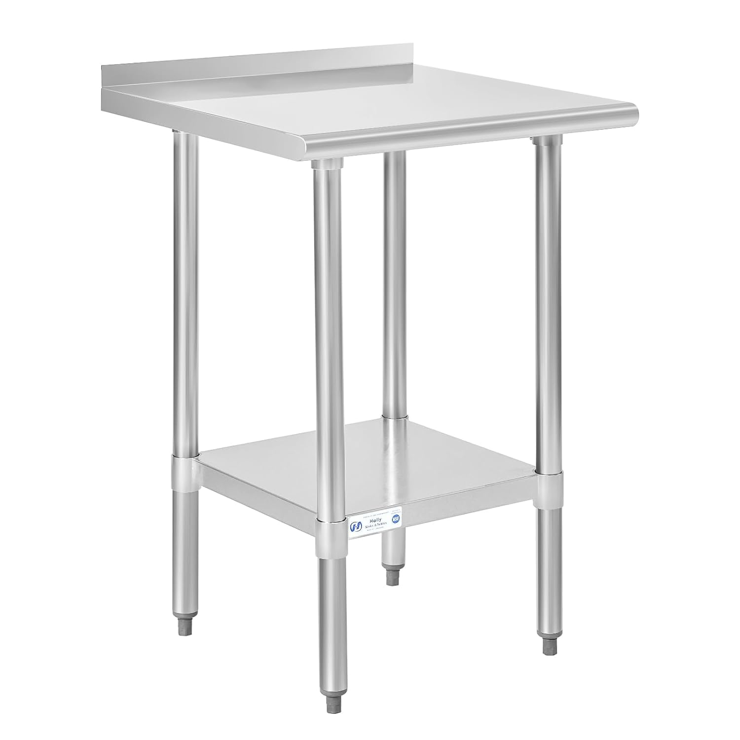 Hally Stainless Steel Work Table 24" x 24"