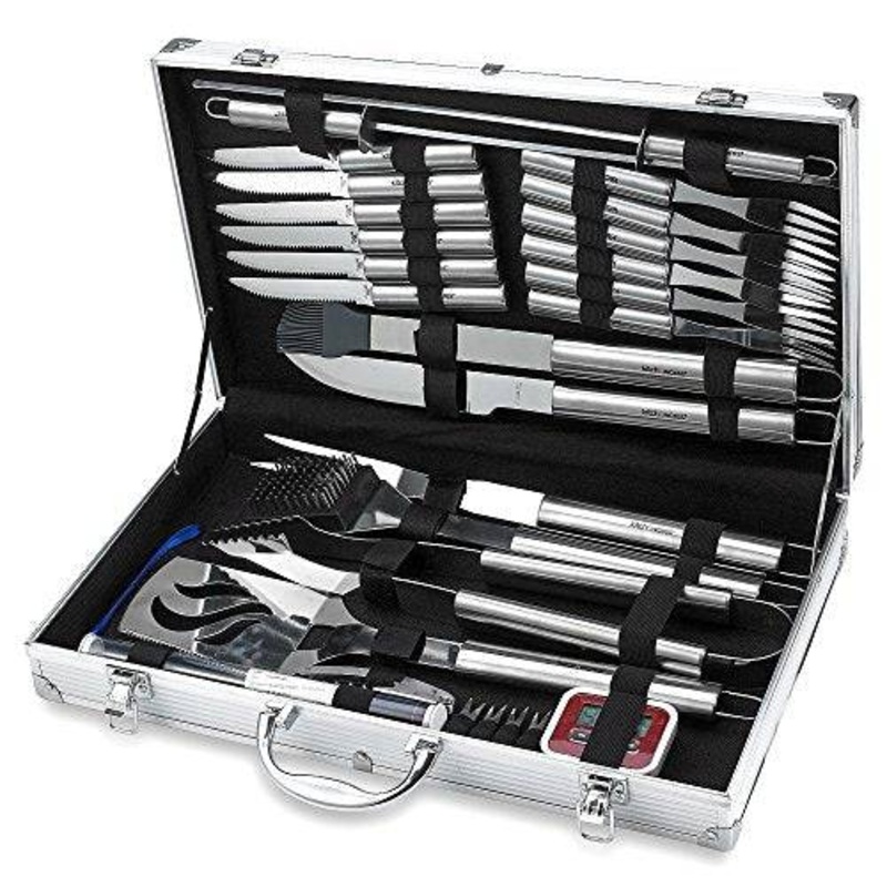Overmont 31-Piece Professional BBQ Tool Set