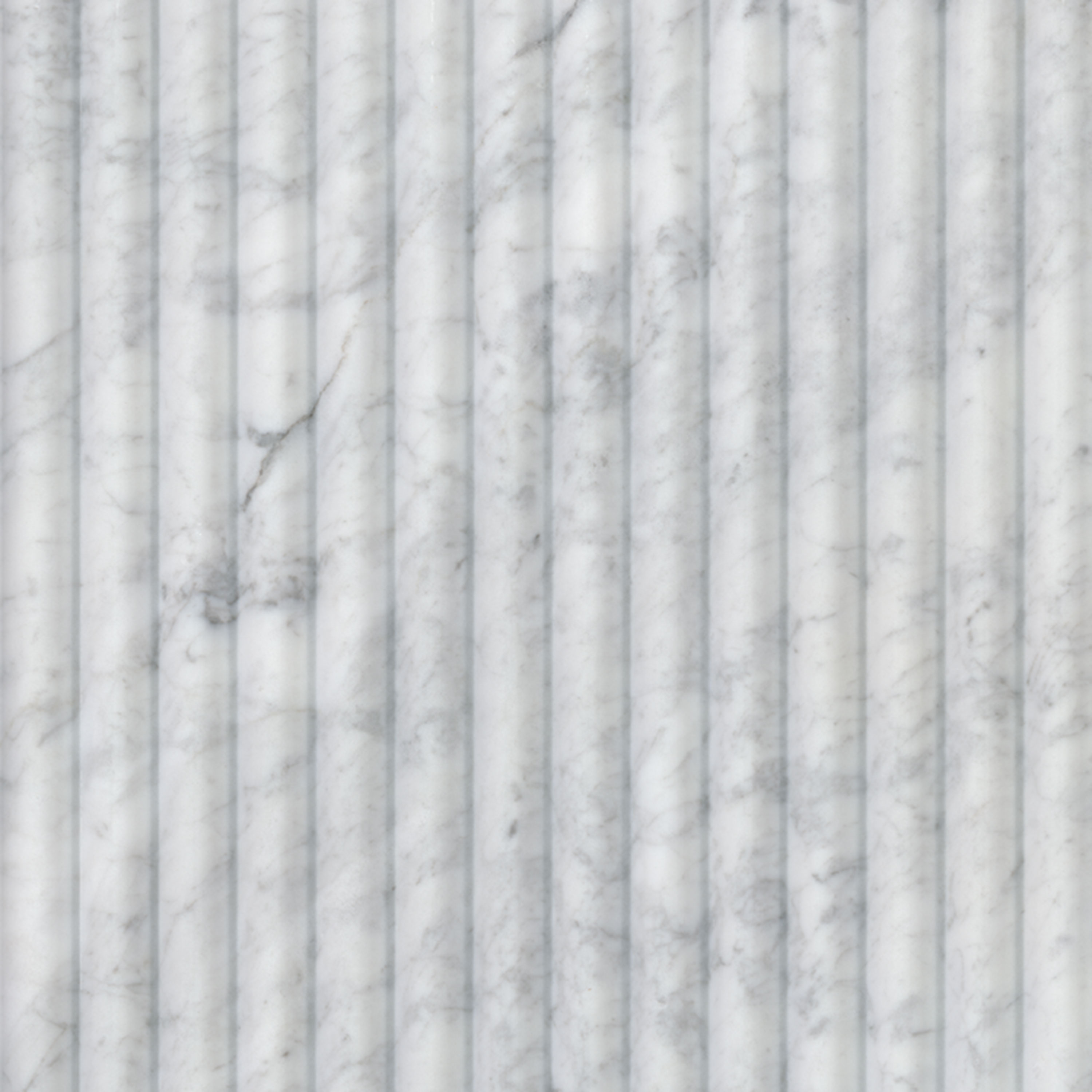 Carrara White Milano Ribbo 12x24 Honed Tile