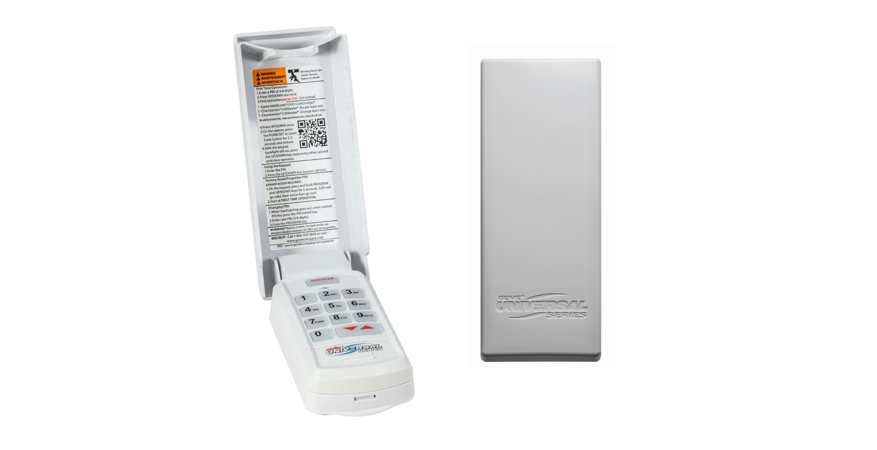 Universal Garage Door Wireless Keyless Keypad