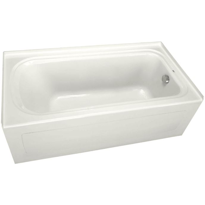 PROFLO Hillsboro 60" x 42" Above Soaker Bathtub - Right Drain, White