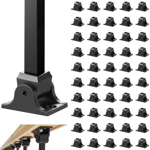 VEVOR Railing Shoes 50pcs for 1/2 inch Post