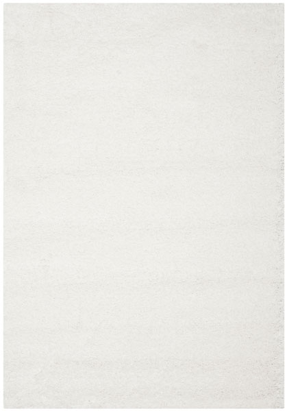 Safavieh California Shag Area Rug, White, 6'7" x 9'6"