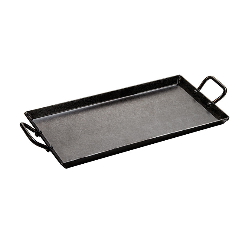 Professional Cookware Cast Steel Griddle (24" x 10")