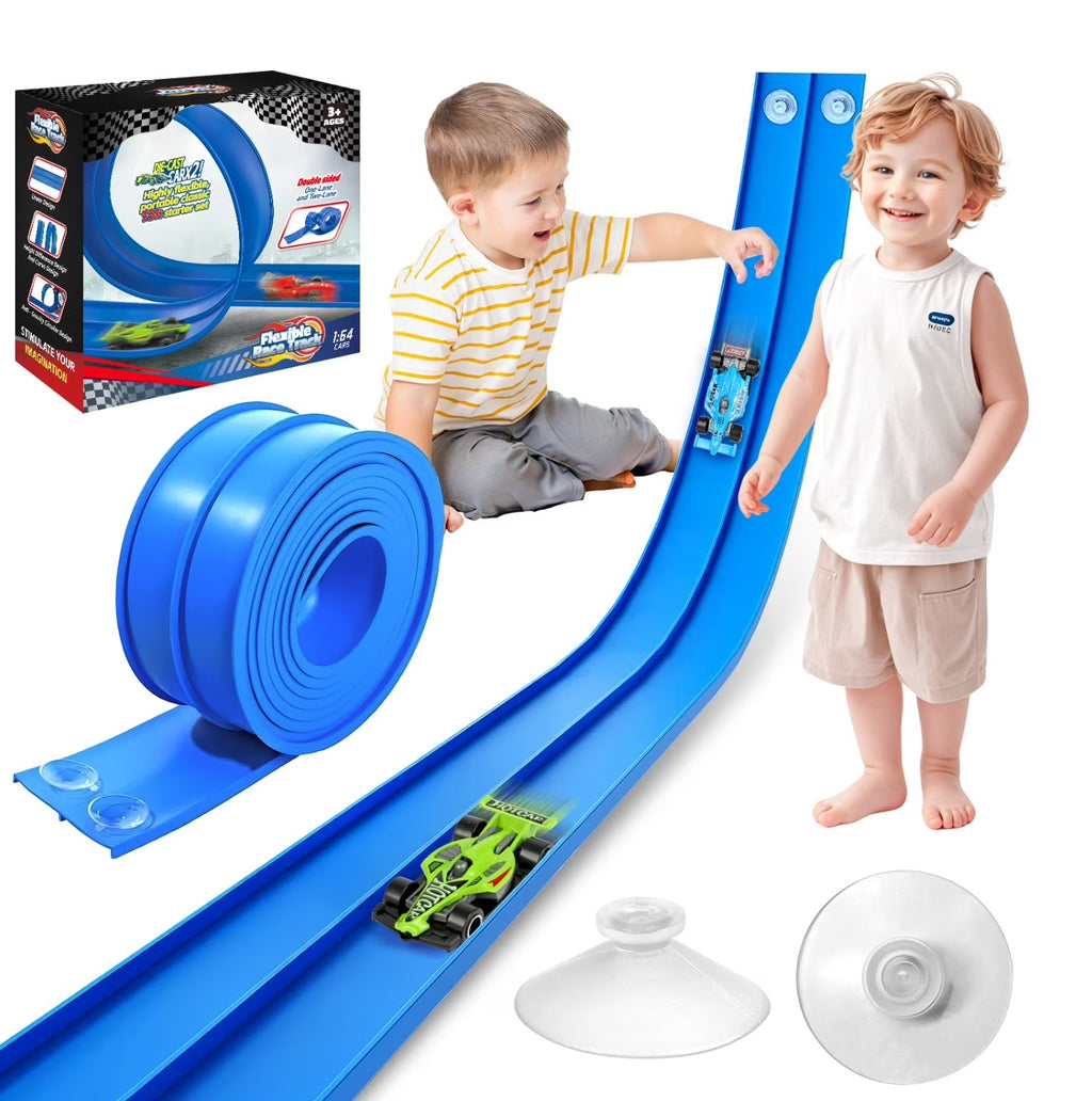DKOXT 15-Foot Dual Track Racetrack Set