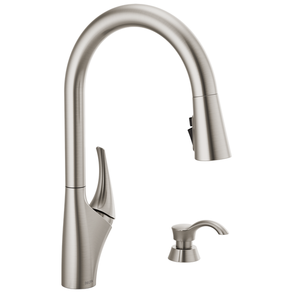 Delta Anderson Pull-Down Kitchen Faucet with SpotShield