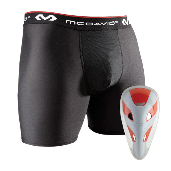 McDavid 9255 Youth Performance Boxer w/ FlexCup, Size Large