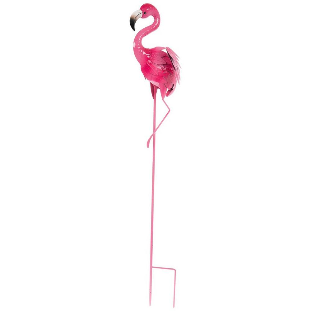 Yanelf Metal Flamingo Garden Stakes 21.6"