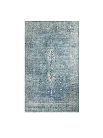 AMOAMI Area Rug, 3x5 Soft Washable Area Rug, Grey