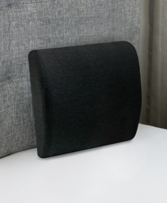 Aerovia Memory Foam Car Headrest / Lumbar Support (Black & Grey)