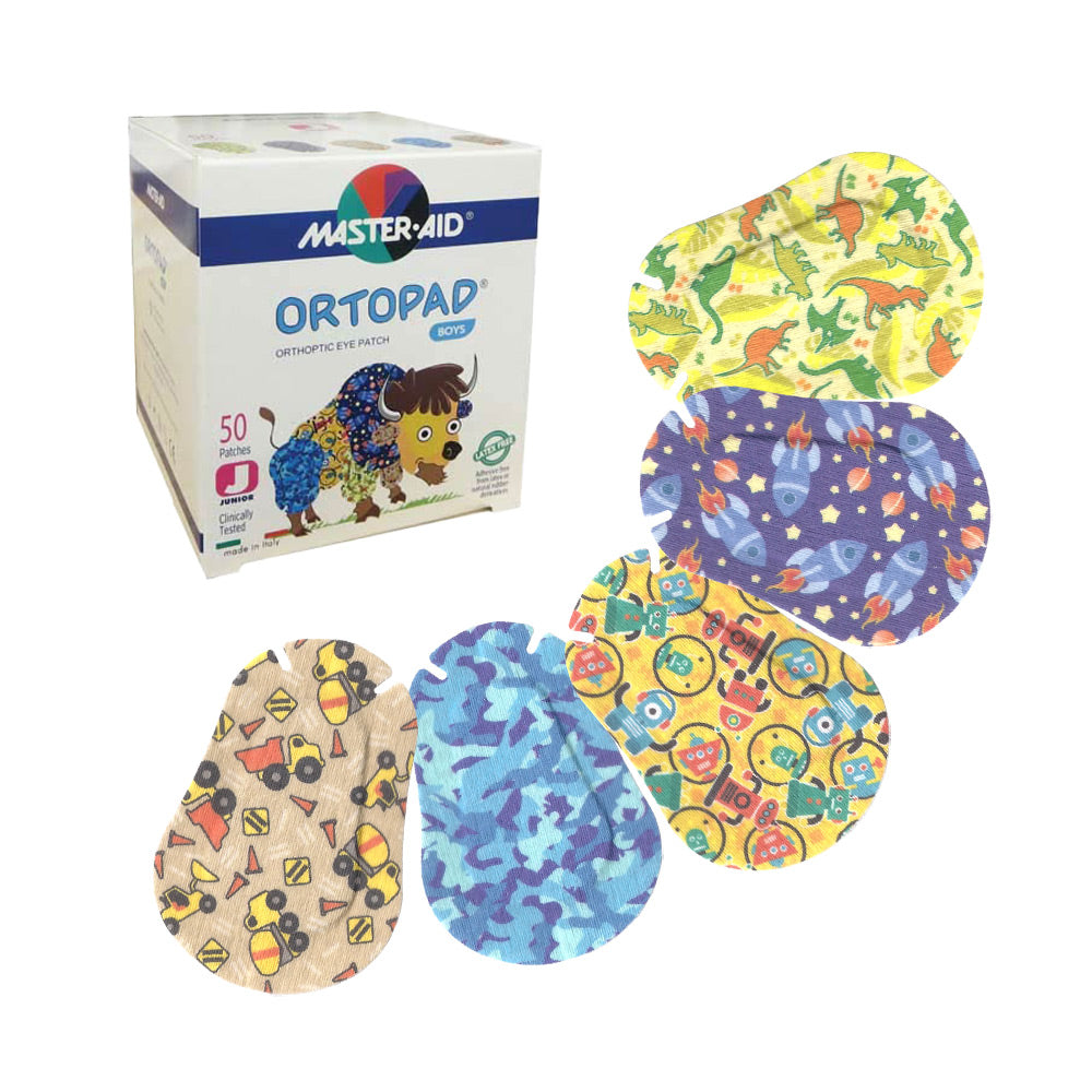 Assorted Ortopad Eye patches For Kids Fun, colorful Designs