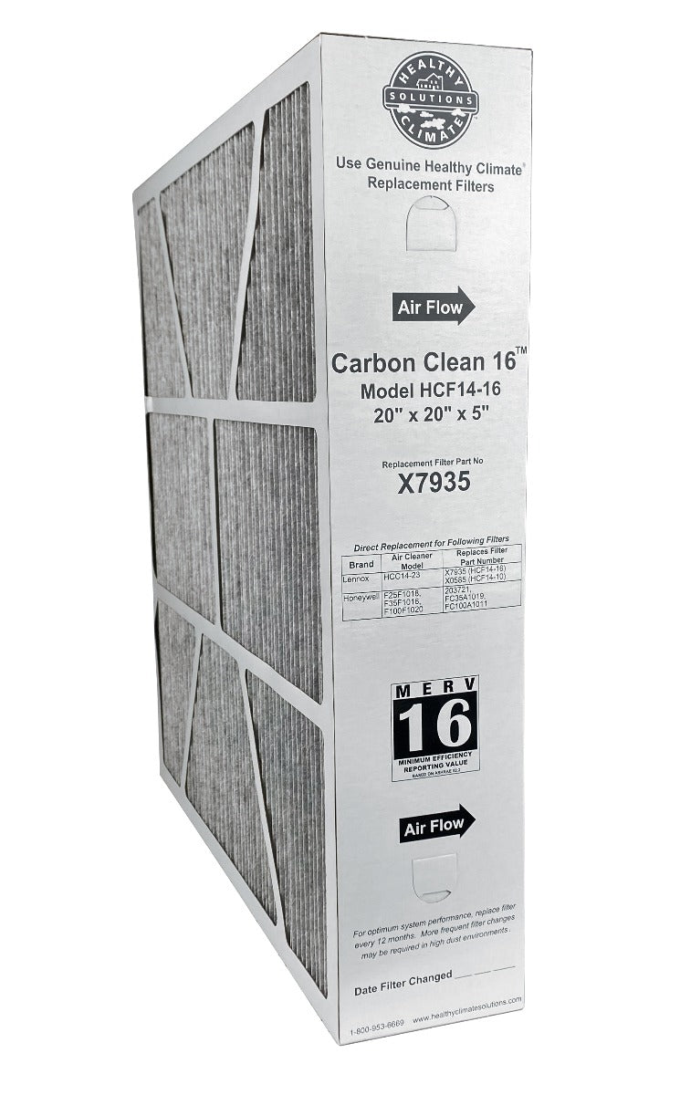 Replacement HVAC Air Filter 20x20x5 MERV 16 (Compatible with Lennox/Honeywell)