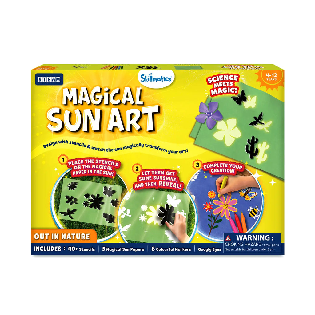 Skillmatics Magical Sun Art - Animals Edition