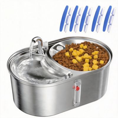 Stainless Steel Pet Water Fountain 11.4L/3gal