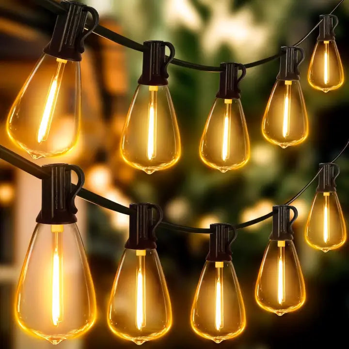Ollny Outdoor String Lights ST38 60LED 120FT