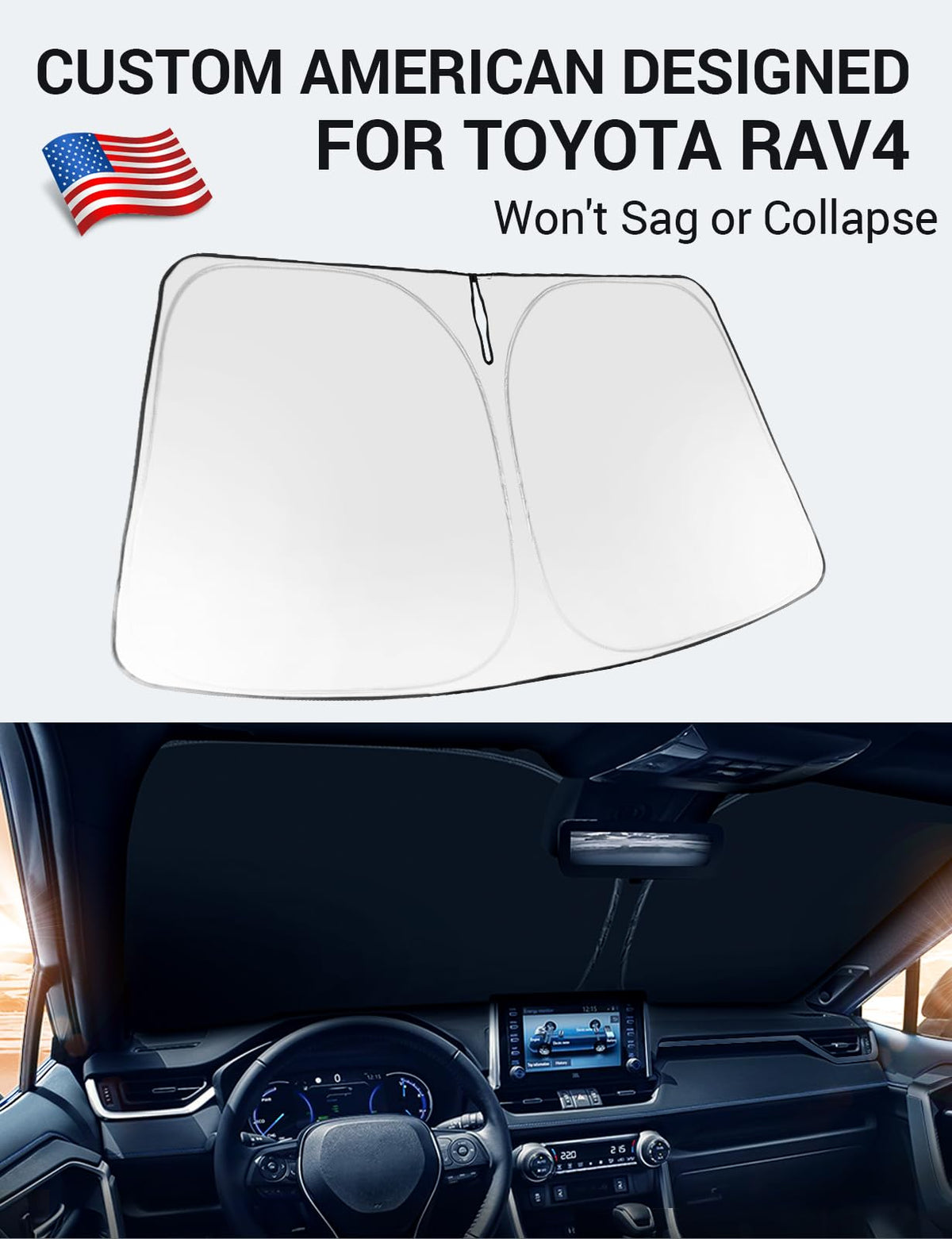 Proadsy Custom Windshield Sunshade