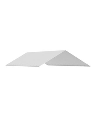Amazon 10'x20' Carport Canopy Replacement Cover (White, No Frame)