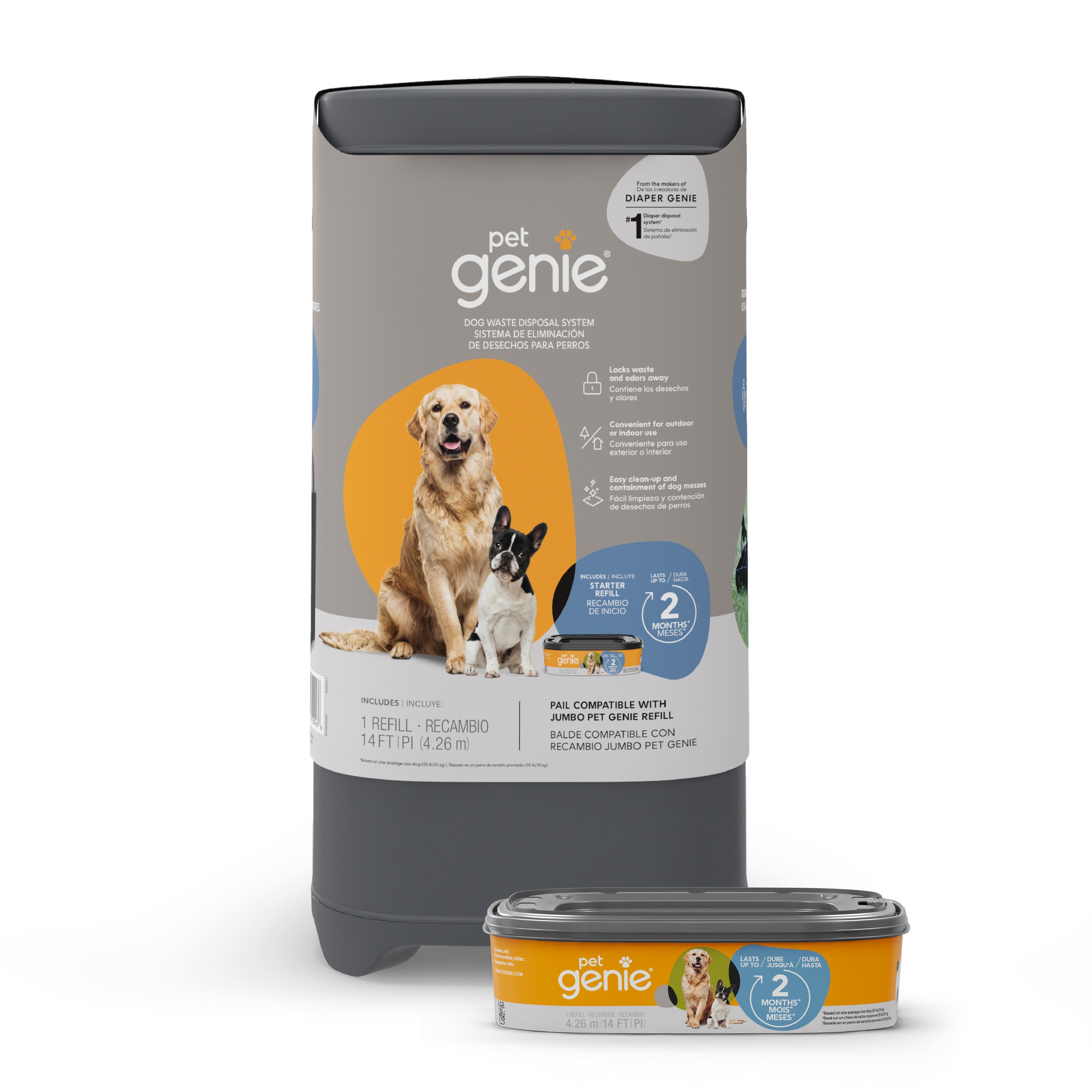 Angelcare Pet Genie Pail with Starter Refill