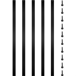 VEVOR 76-Pack Black Metal Deck Balusters, 29.5-inch