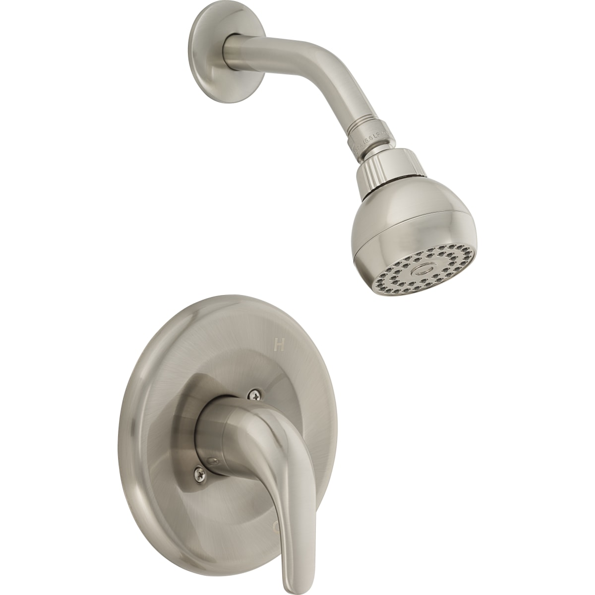 PROFLO PF76010CZBN Single Handle Shower Trim Kit with 1.75 GPM Showerhead