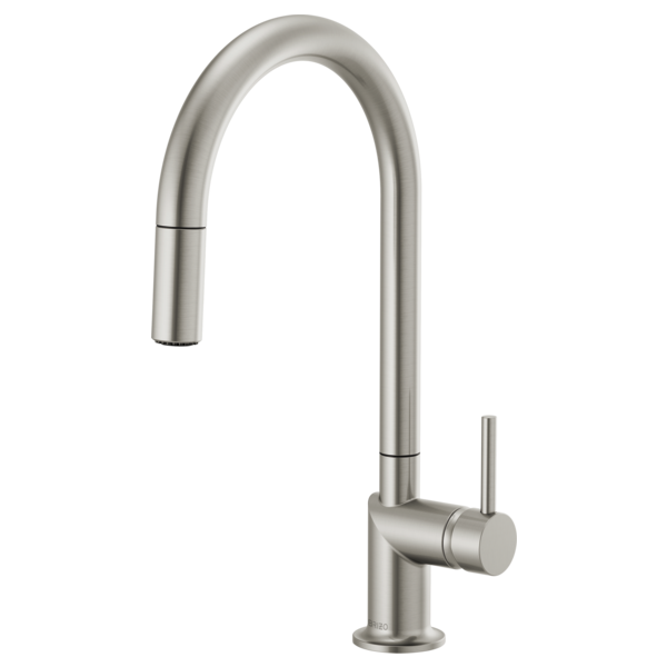 Odin® Pull-Down Faucet with Arc Spout - Less Handle 1