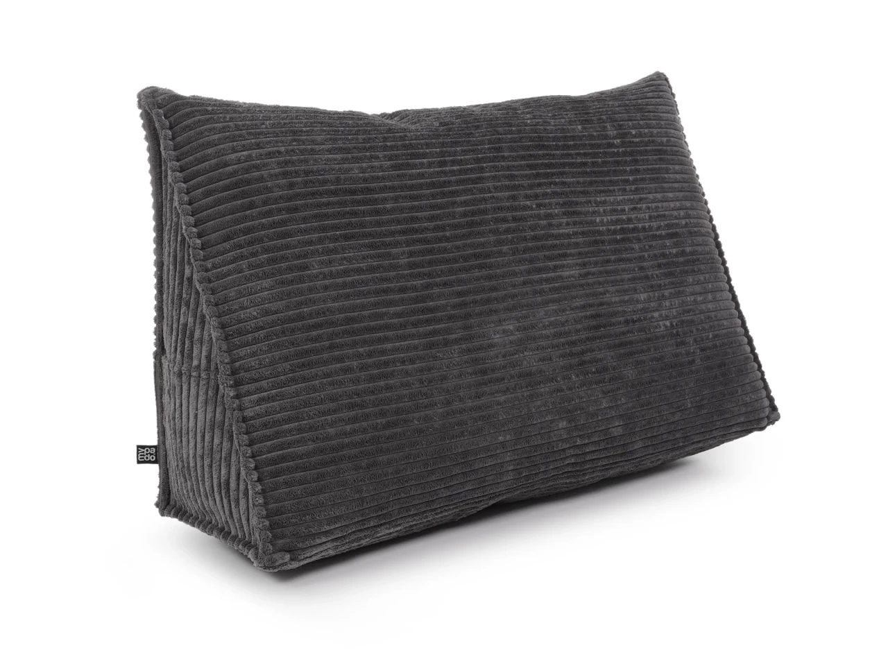 Grey Corduroy Furniture Cushions on Pallet