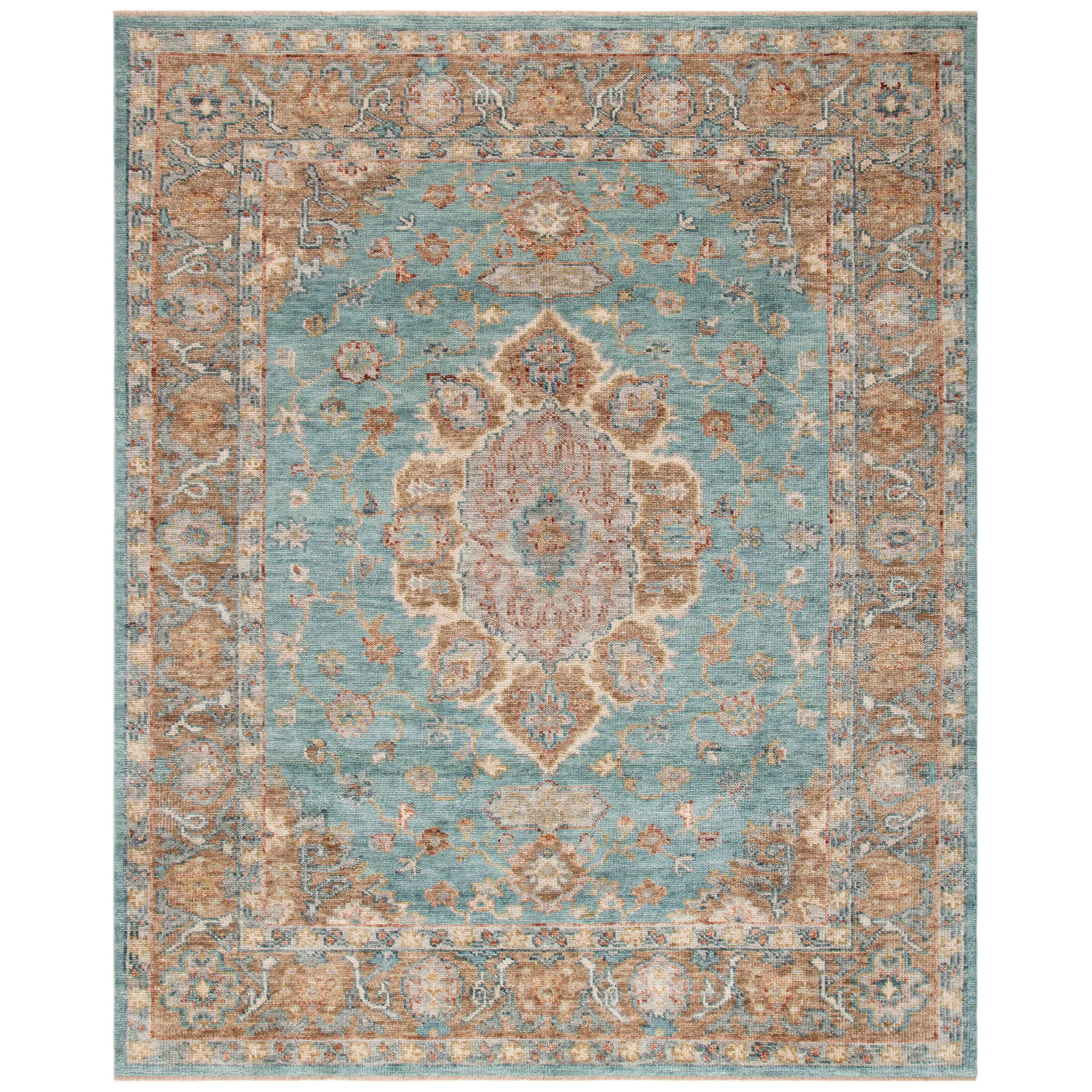 Safavieh Samarkand Decorative Area Rug SRK111F-8 Grey/Red