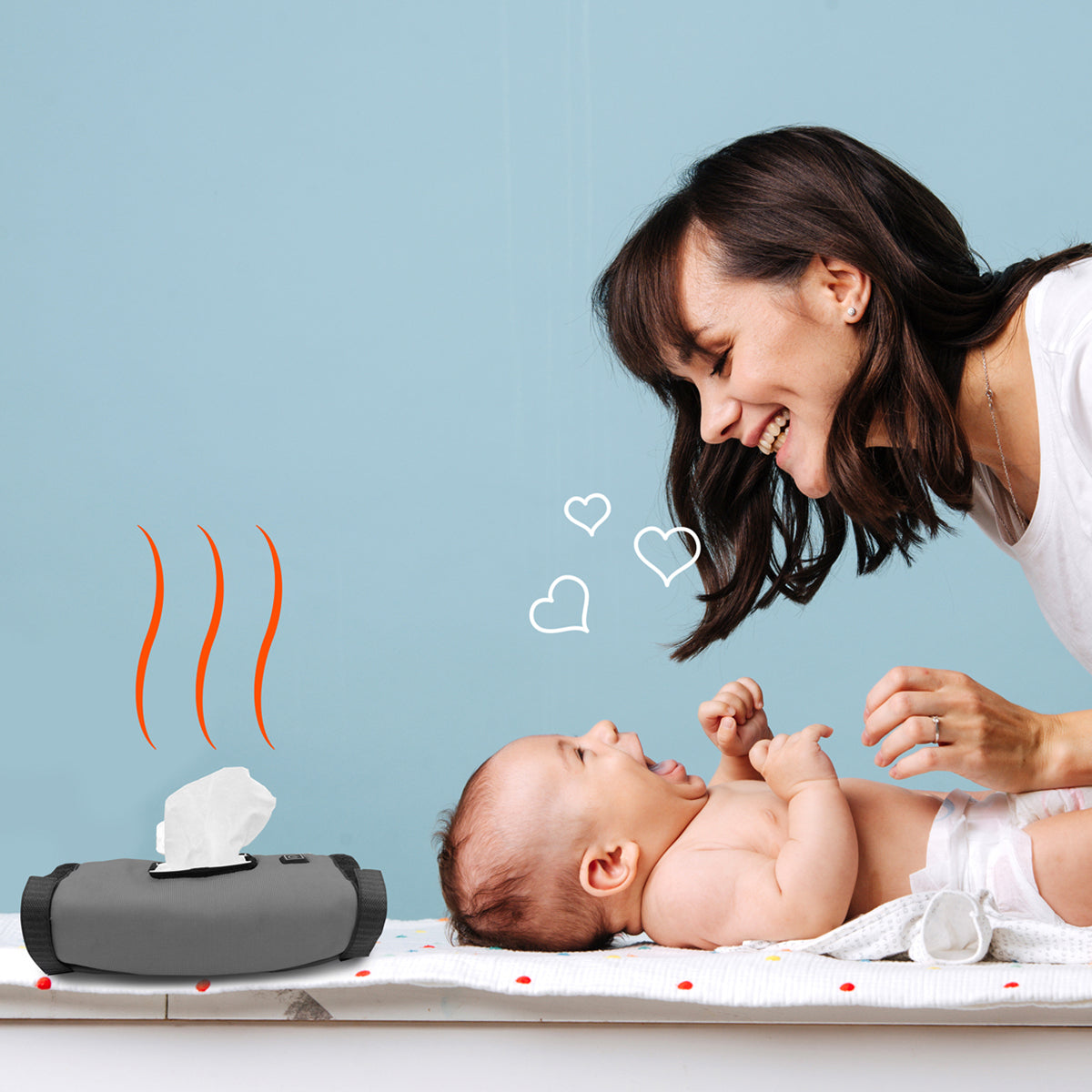 Miyonsin 2026 New Baby Wipe Warmer and Baby Wet Wipes Dispenser - Model 208A