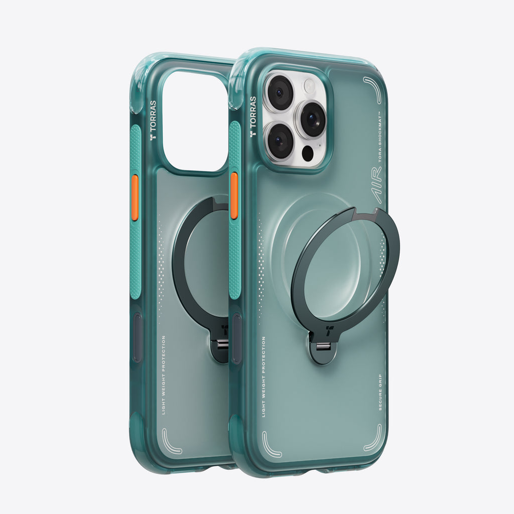 TORRAS Magnetic Slim Case for iPhone 15 Pro Max, Blue