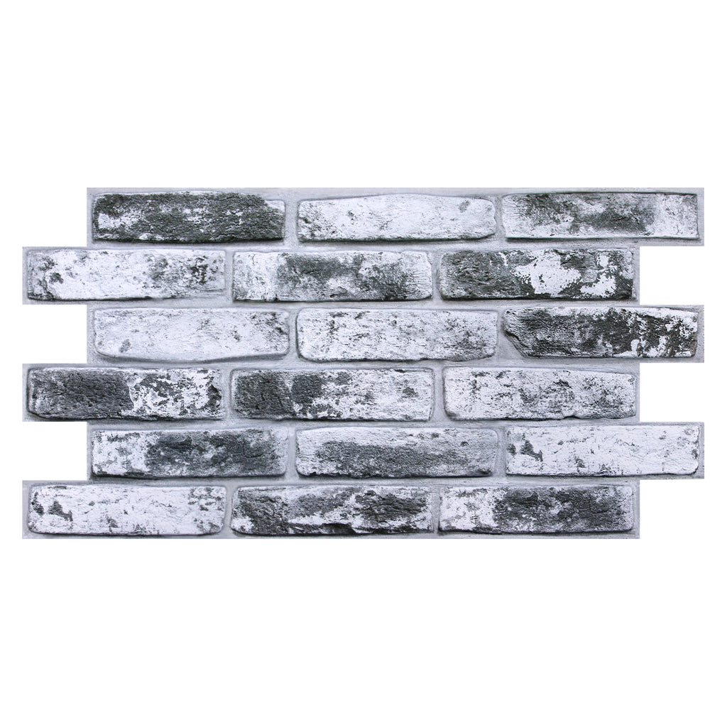 Commomy 3D Brick Wall Panels Peel and Stick (12-Pack)