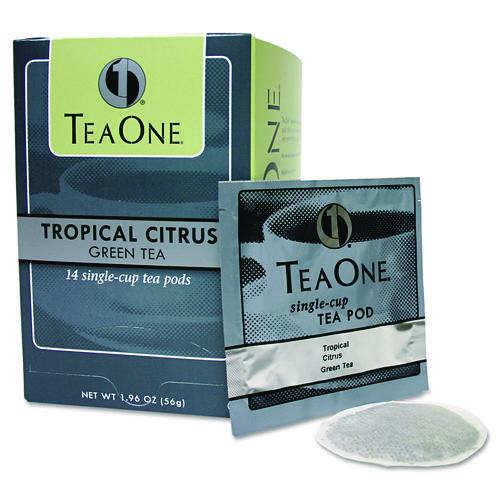 Tea One Tea Pods Tropical Citrus Green