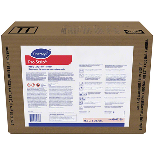Pallet of Diversey Pro Strip Heavy Duty Floor Stripper - 5 Gallon Pail