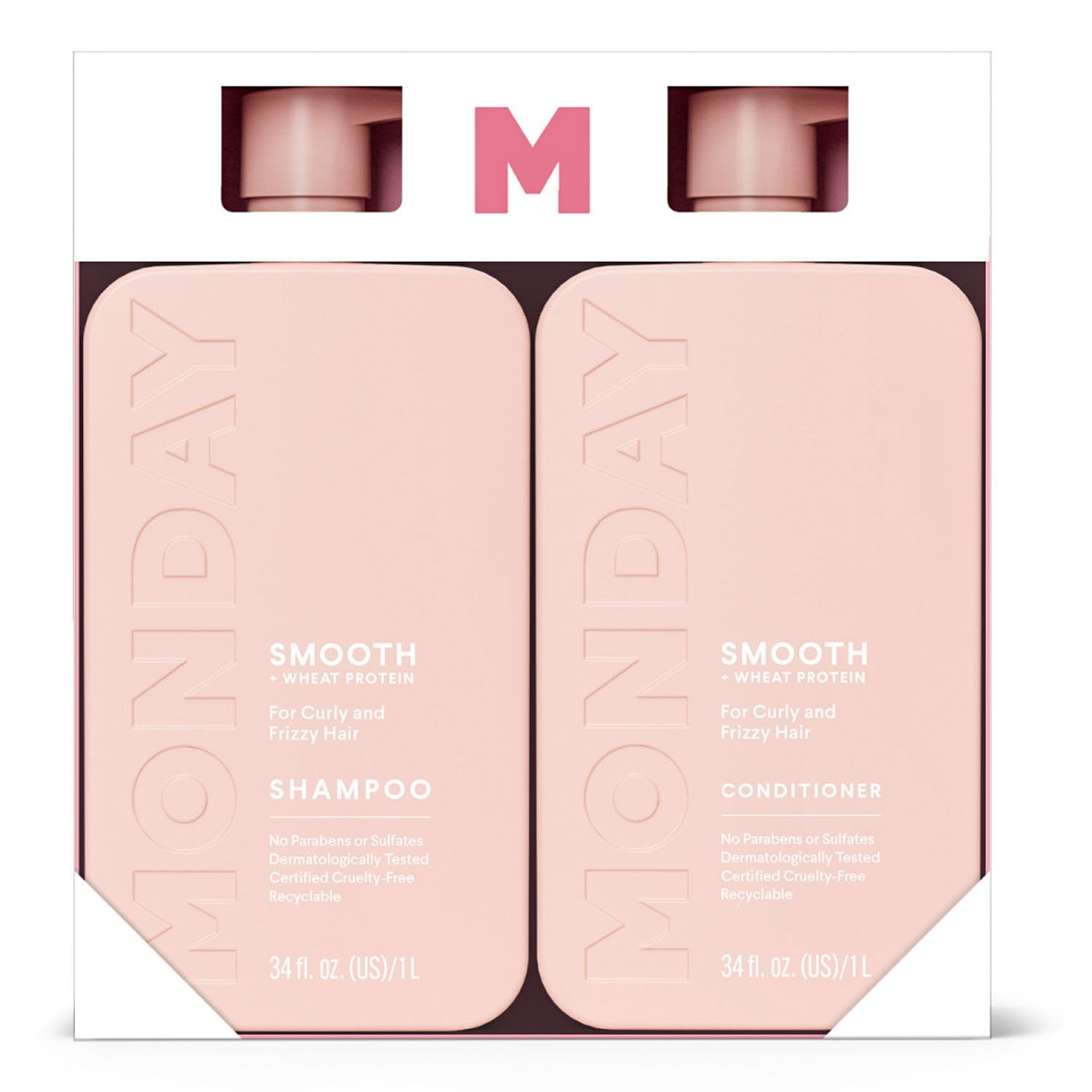 MONDAY Haircare SMOOTH Shampoo + Conditioner Set