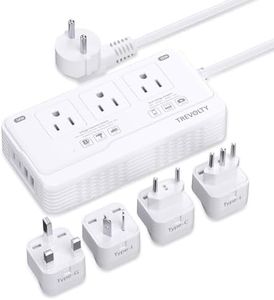 Trevolty European Travel Adapter