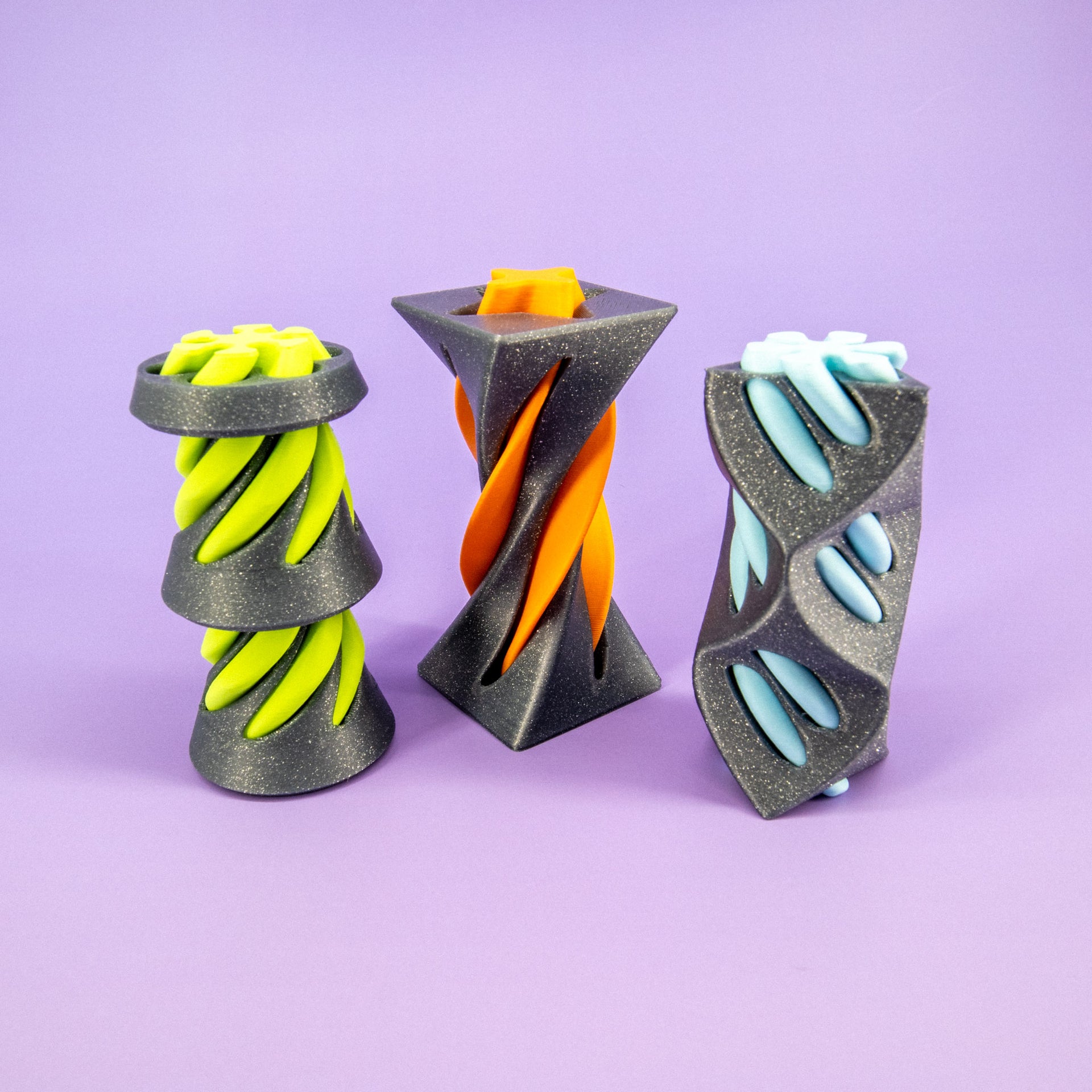 Assorted 3D Printed Fidget Toy 5-Piece Gift Set