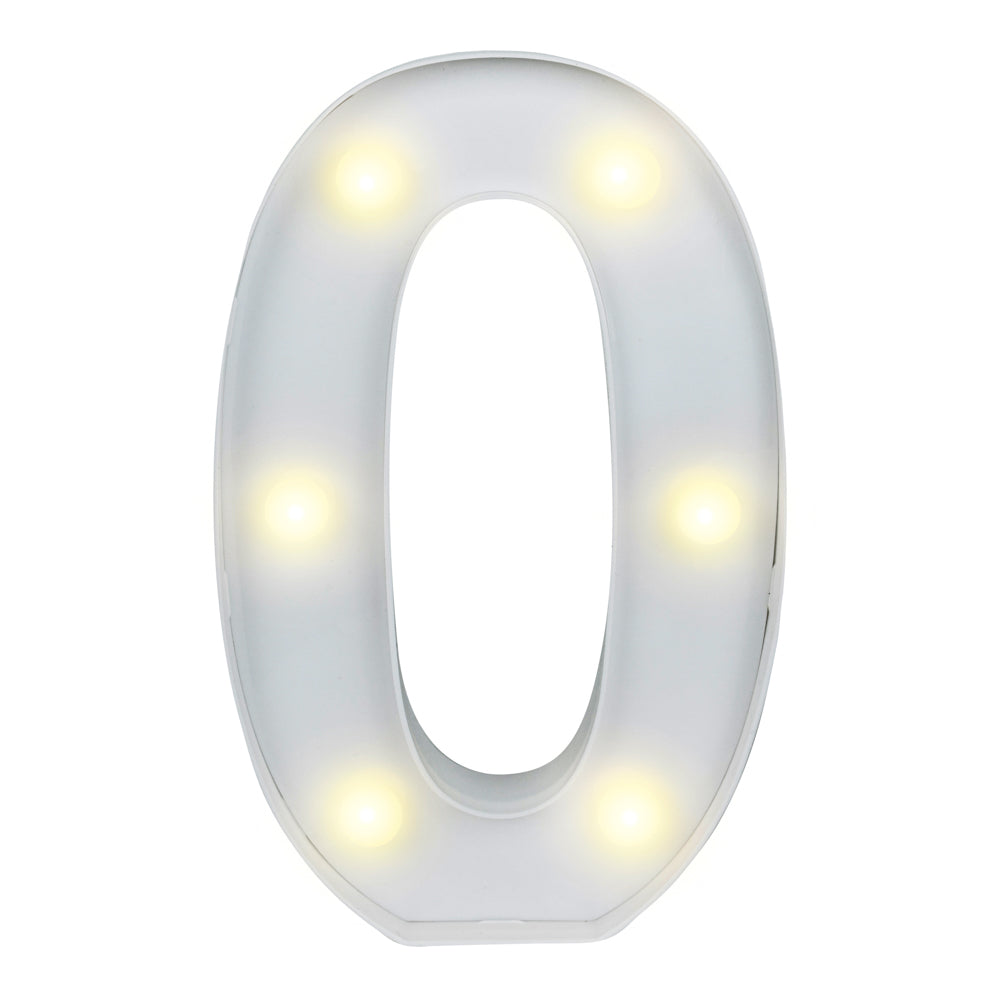 30th Birthday Decorations LED Light Up Marquee Numbers (0 and 3)