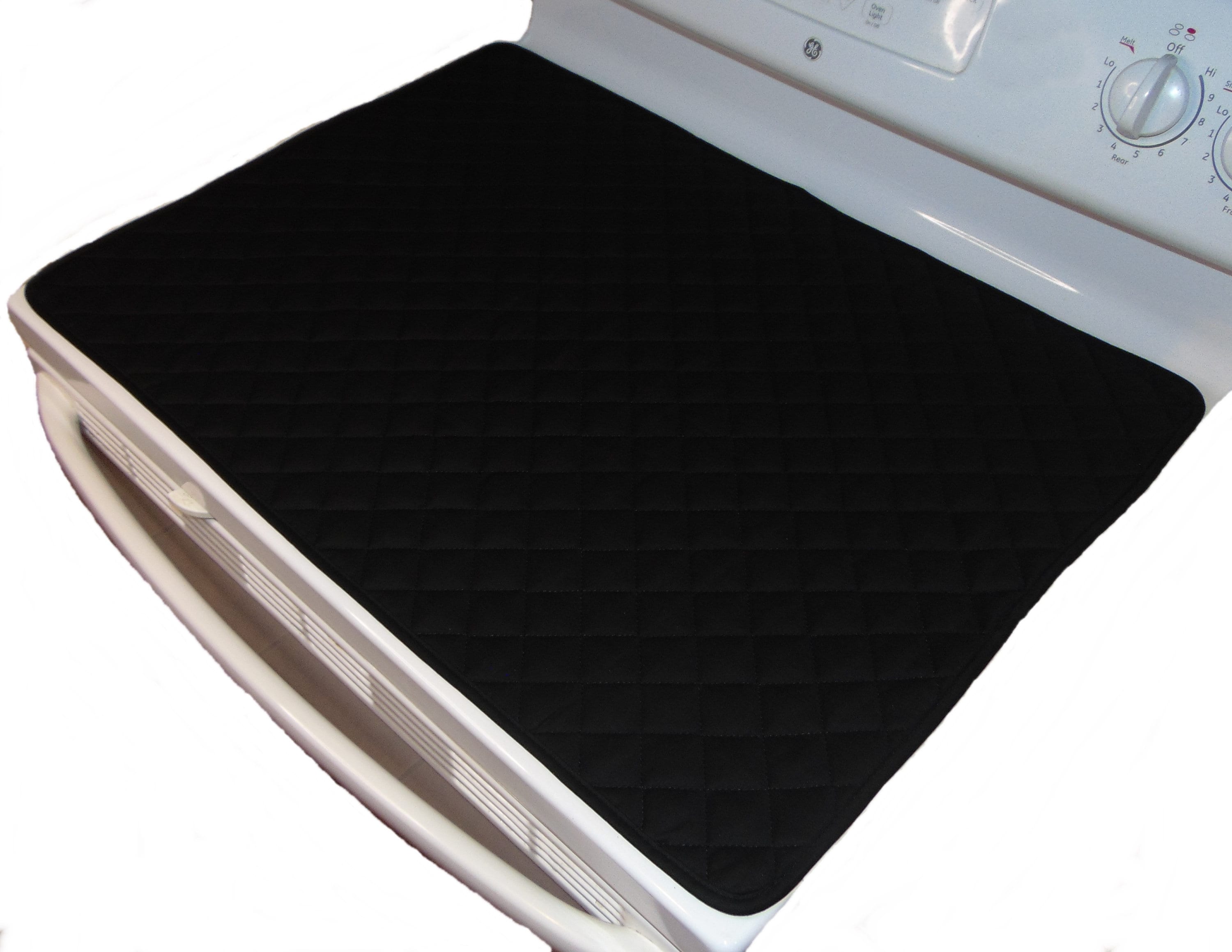 Generic Homemade Stove Cover black sunflower
