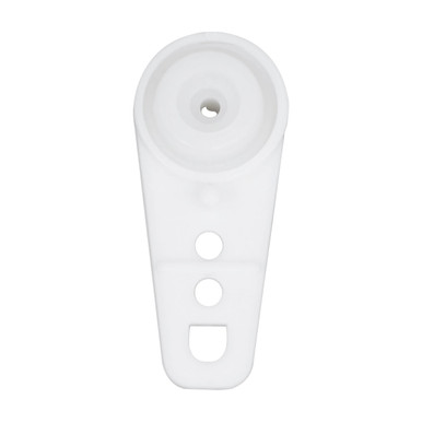 No hooks. VODCACA 17123 Drapery/Curtain Track System Replacement Components