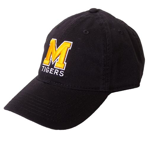 Desert Cactus University of Missouri Mizzou Tigers Embroidered Baseball Hat - Black