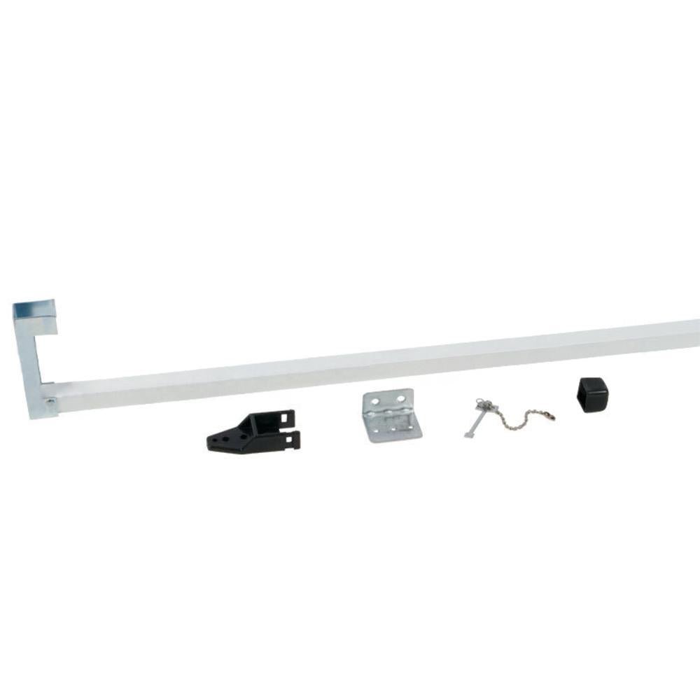 Sliding Door Security Treatment for Bedroom (White)