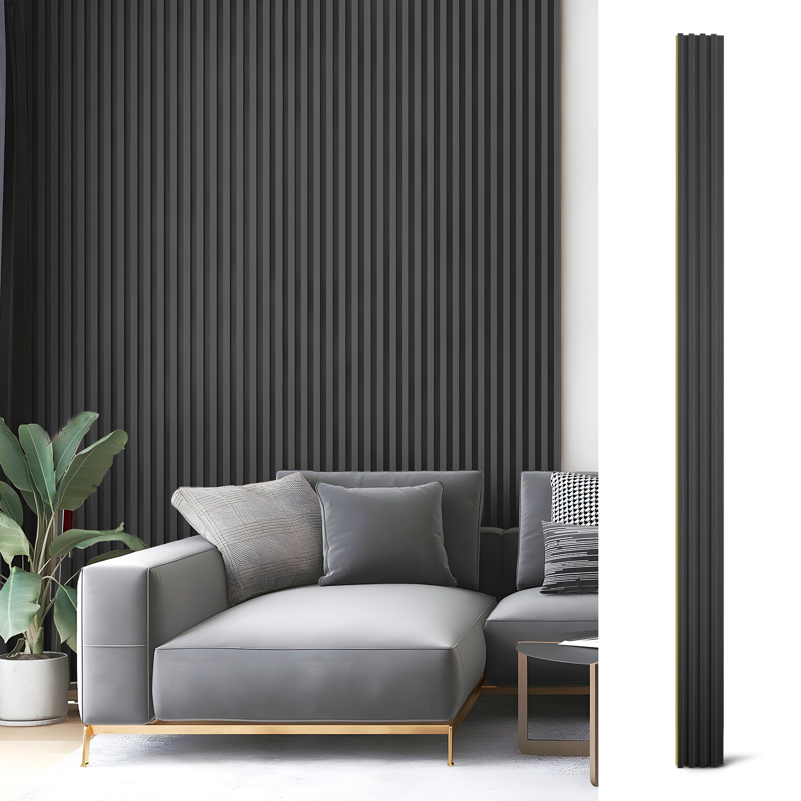 Art3d Acoustic Slat Wall Panel