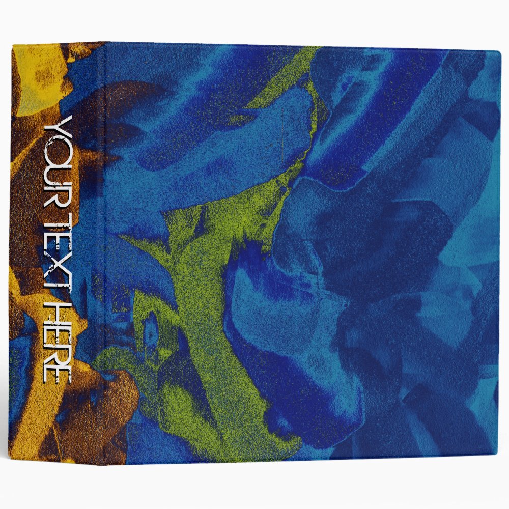 Abstract Art 1-inch 3-Ring Binder