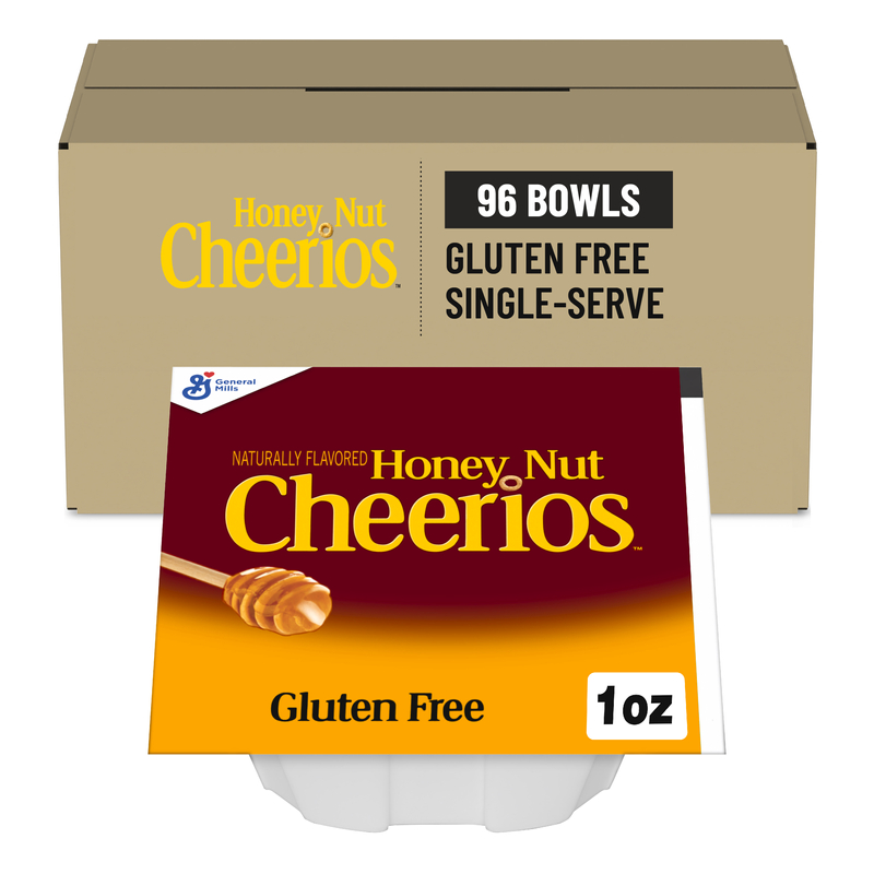 General Mills Cheerios Cereal, 1 Oz Cup (Pack of 96)