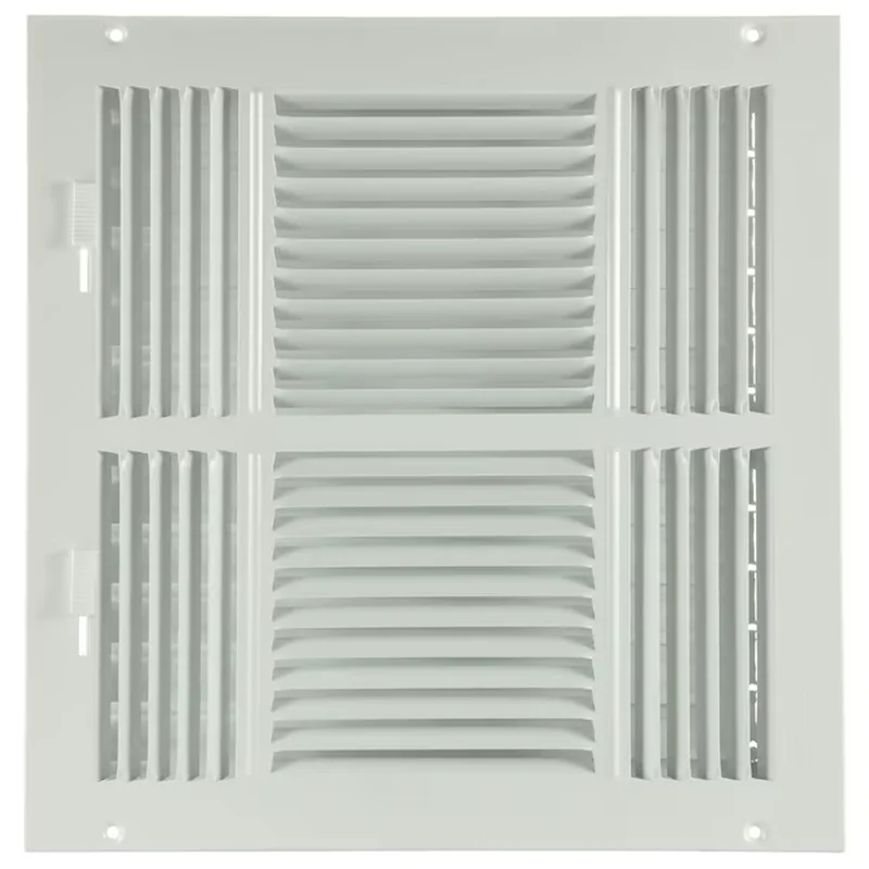 Lowe's Ceiling & Wall Register, 2-Way Air Flow, 13.75 in x 5.75 in, White