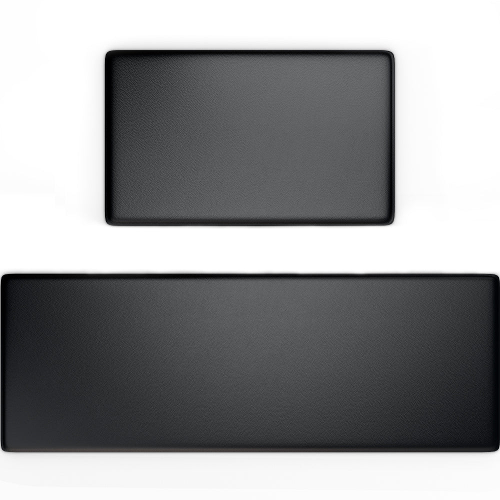 Two pack Gorilla Grip Premium Thick Memory Foam Kitchen Floor Mat, Water-Resistant Nonslip Runner