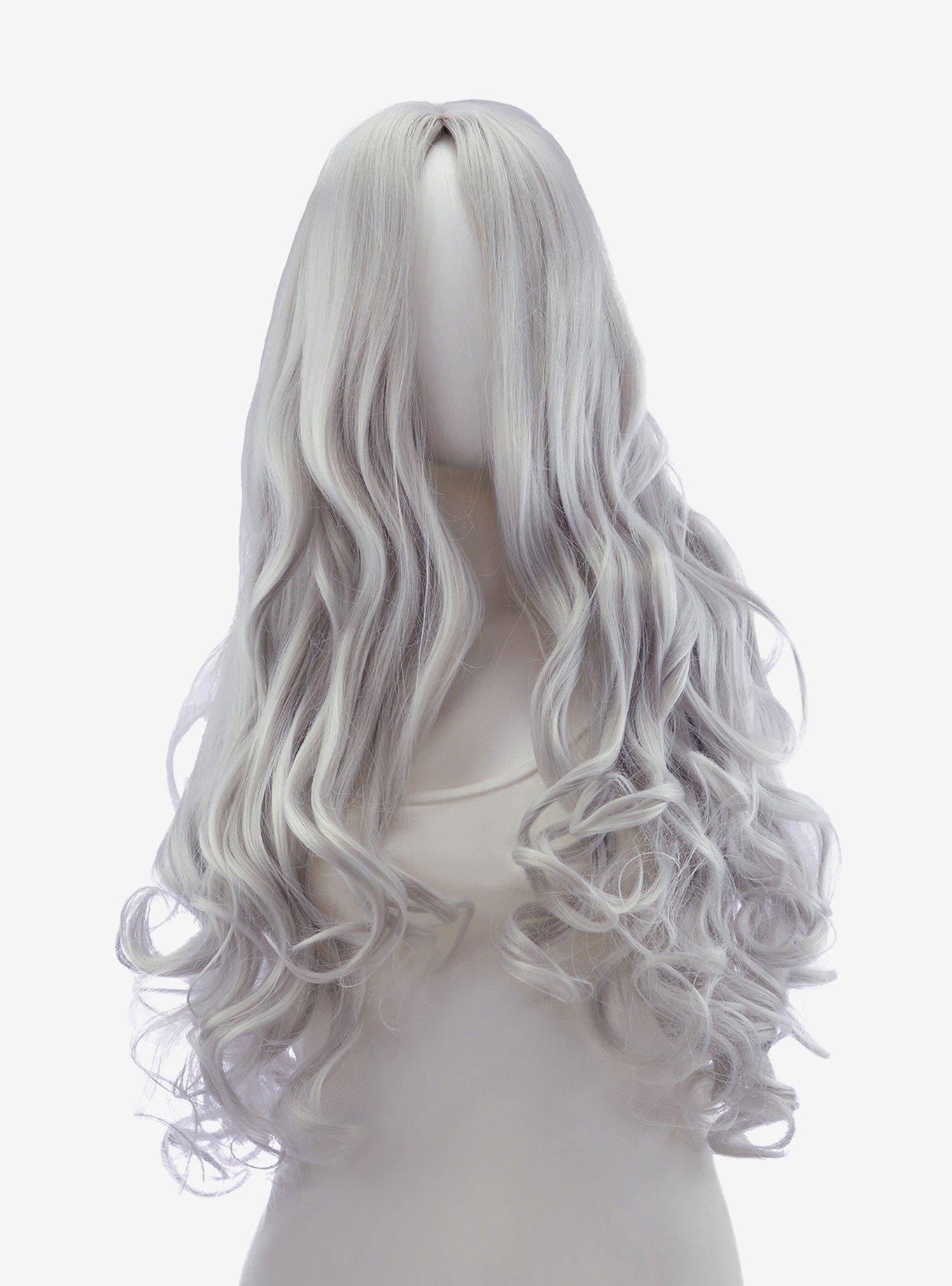 Cosplay Long Wavy Silver Grey Synthetic Wig (2-Pack)